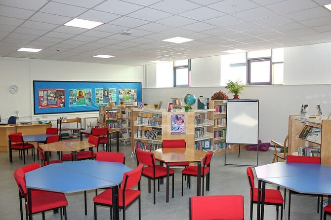 Classroom furniture and equipment