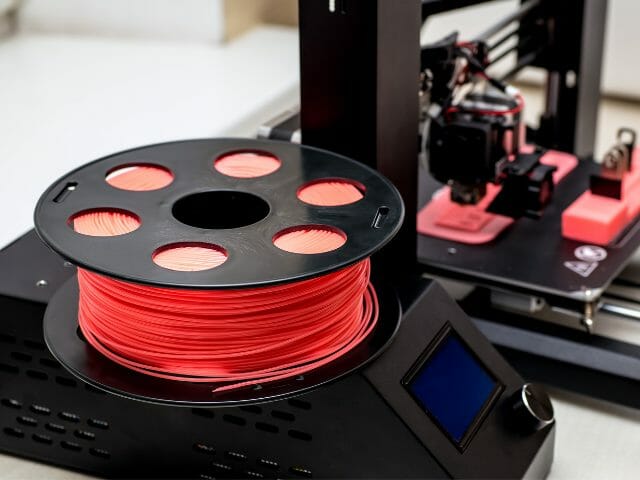 filament of a 3d printer