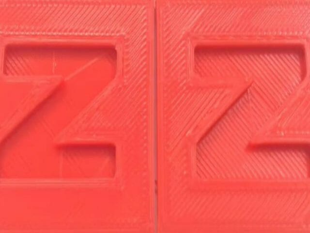 gaps in print using 3d printer
